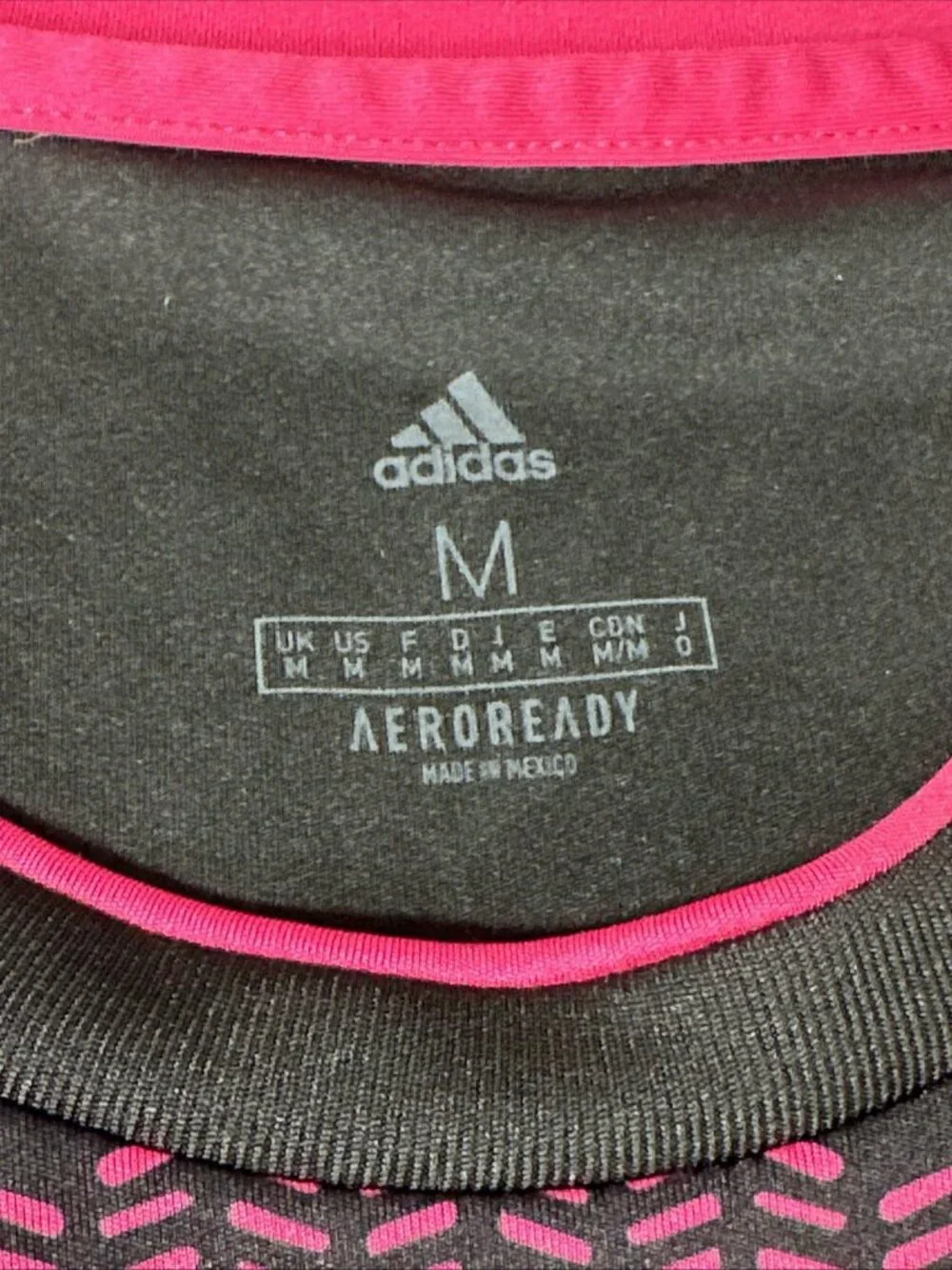 Adidas Mexico National Team Kit 2020/21 Home Black/Pink Jersey Men's Size Medium